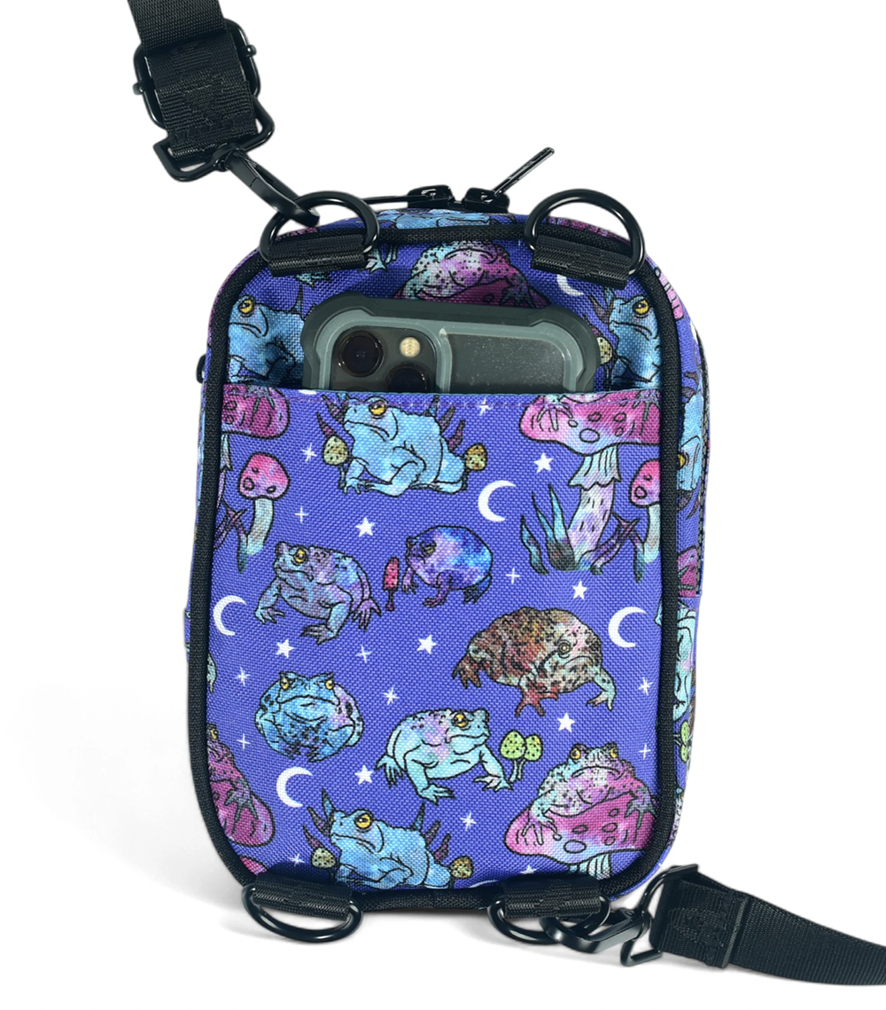 Grumpy Toad Snapshot Crossbody Bag — NATURE WALK